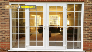 Types of uPVC windows include French UPVC Windows with grills.